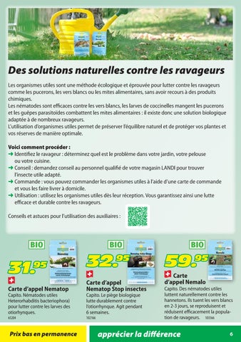 LANDI Prospectus à thème pesticides et engrais 第 6 页