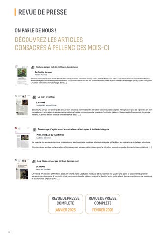 Revivez les Temps Forts 德文 Janvier et Février 2026 第 18 页
