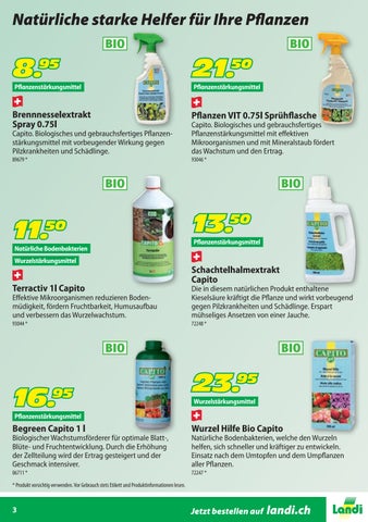 LANDI Themenflyer Pflanzenschutz und Duenger 第 3 页