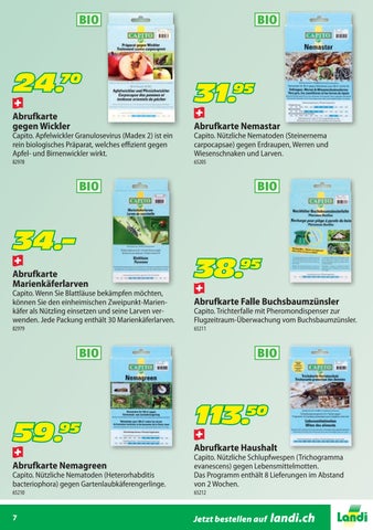 LANDI Themenflyer Pflanzenschutz und Duenger 第 7 页