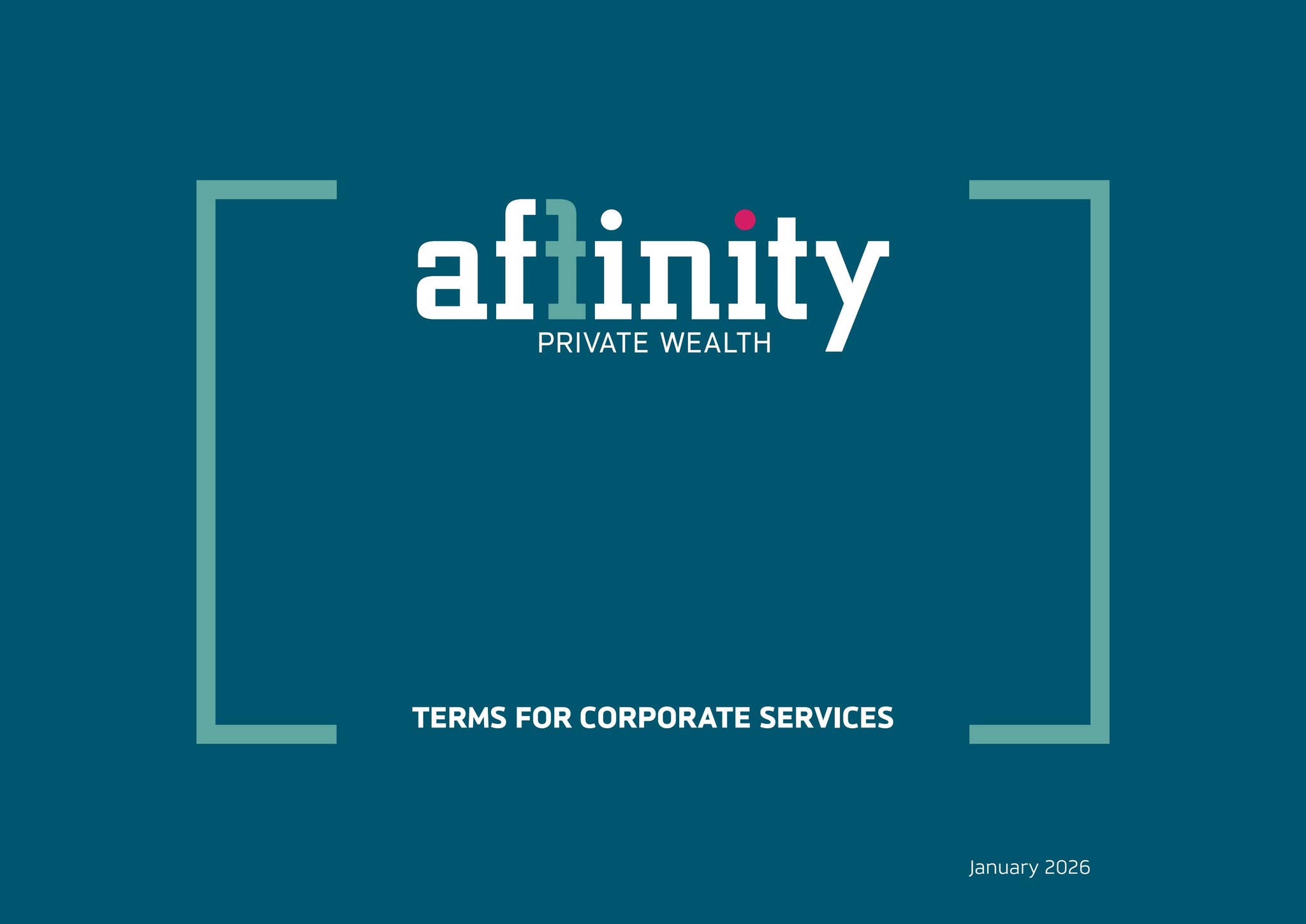 Affinity Terms for Corporate Services by affinitypw - Issuu
