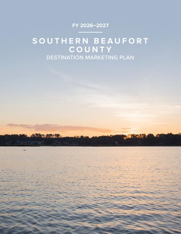 FY2026-2027 Southern Beaufort County Destination Marketing Plan
