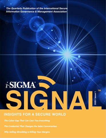 i-SIGMA Signal | 2026 Issue 1