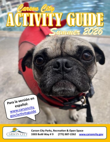 2026 Summer Activity Guide 
