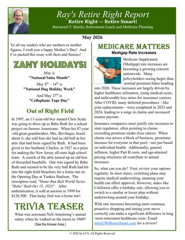 5. Ray's Retire Right Report - May 2026