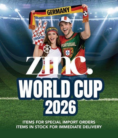 Zinc Football World Cup Merch Catalogue #AWS