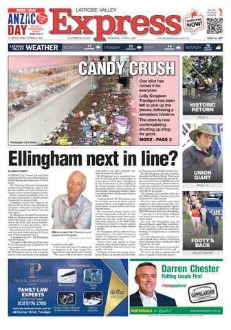 Latrobe Valley Express Wednesday 15 April 2026