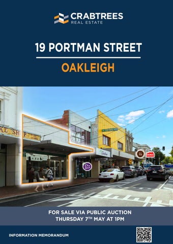 PORT19 - Information Memorandum