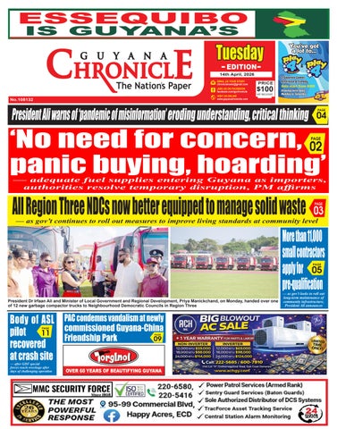 Guyana Chronicle E-Paper 14-04-2026
