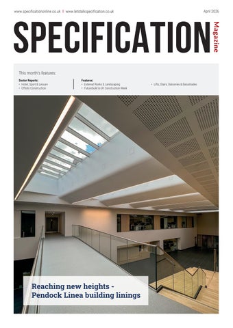 Specification Magazine April 2026