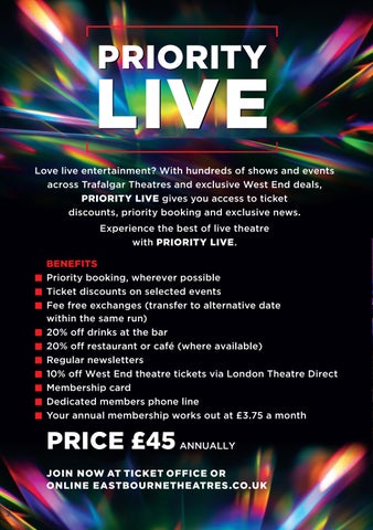 Eastbourne Theatre Season 灯饰手册 夏季 2026 第 2 页