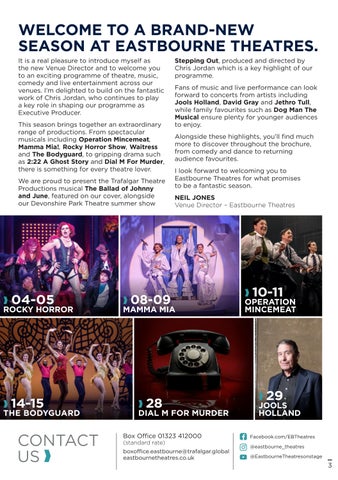 Eastbourne Theatre Season 灯饰手册 夏季 2026 第 3 页