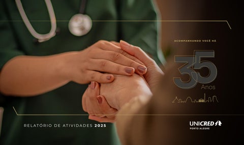 Relatório de Atividades 2025 Unicred Porto Alegre