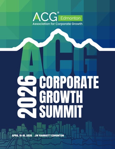 ACG 2026 Corporate Growth Summit Event Guide
