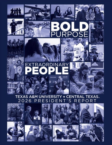 A&M-Central Texas  2026 President's Report 