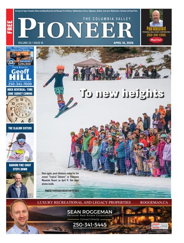 Columbia Valley Pioneer - April 16, 2026