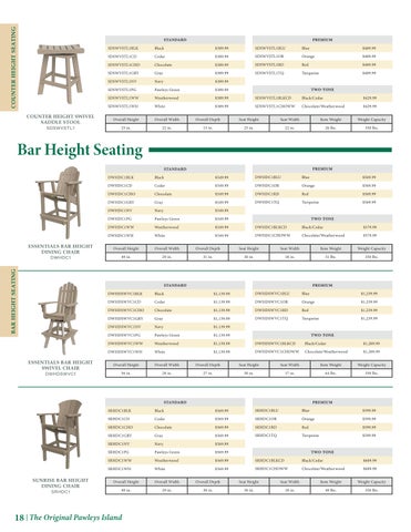 Pawleys Island 2026 家具 Price Index 第 18 页
