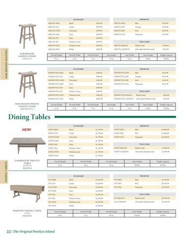 Pawleys Island 2026 家具 Price Index 第 22 页