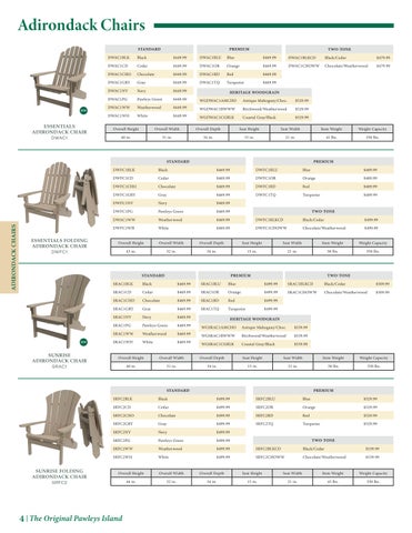Pawleys Island 2026 家具 Price Index 第 4 页