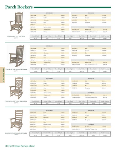 Pawleys Island 2026 家具 Price Index 第 8 页