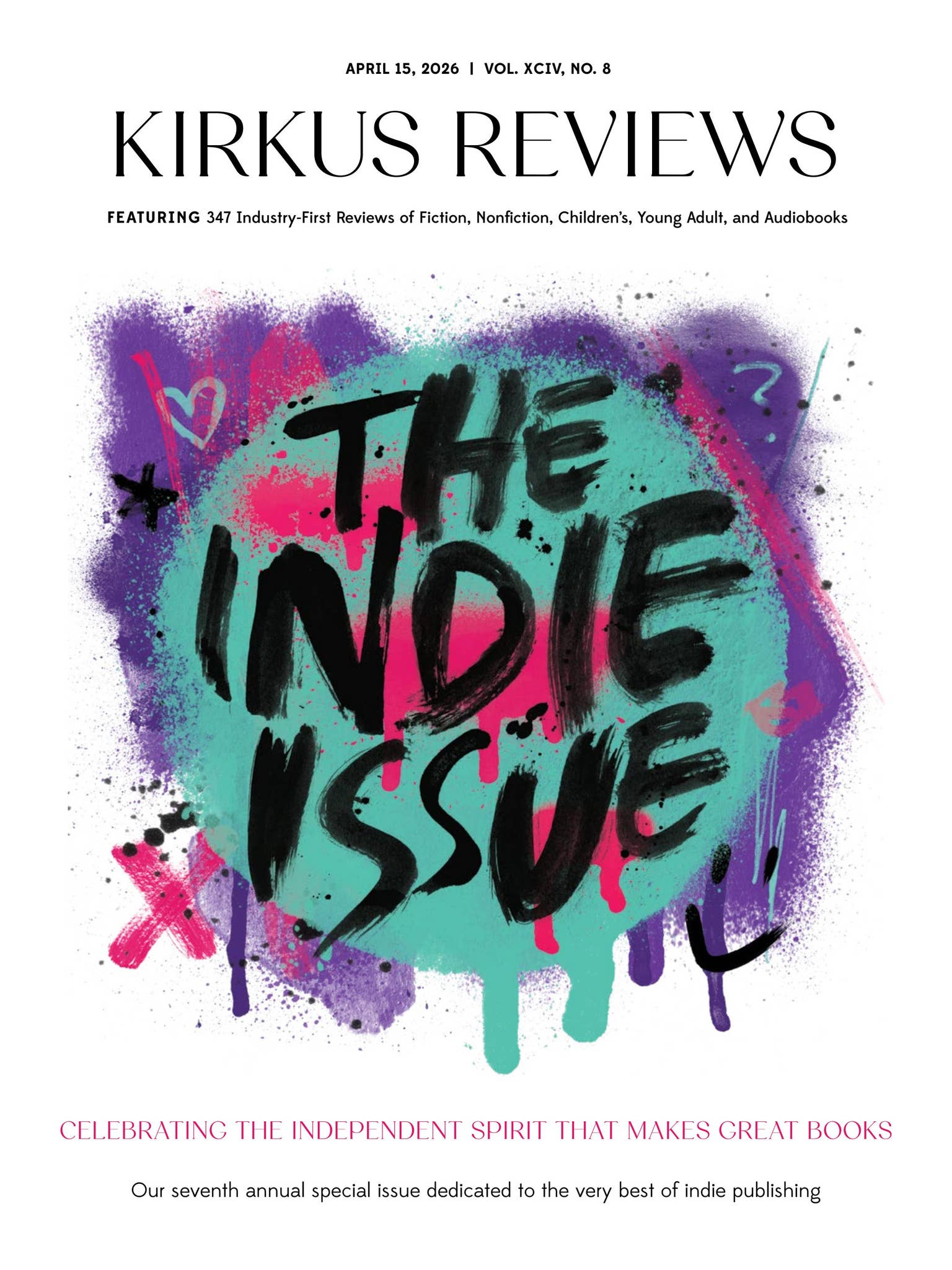 April 15, 2026: Volume XCIV, No. 8 by Kirkus Reviews - Issuu