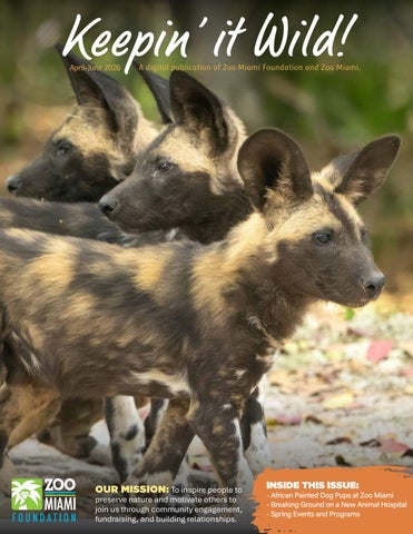 Keepin' it Wild April - June 2026