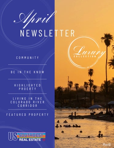 US Southwest® Luxury Collection April 2026 Newsletter (1)