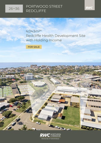 FOR SALE - 26–36 Portwood Street, Redcliffe
