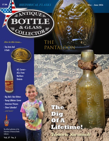 Antique Bottle & Glass Collector March - April 2026