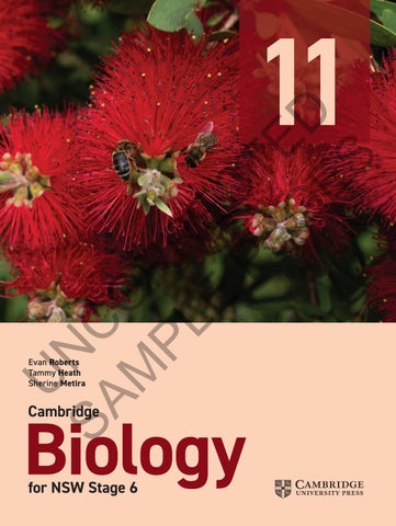 Cambridge Biology for NSW Stage 6 Y11 – CH1&2 uncorrected sample pages