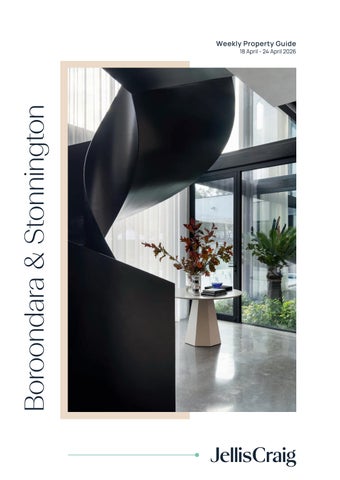 Jellis Craig Boroondara & Stonnington Property Guide **