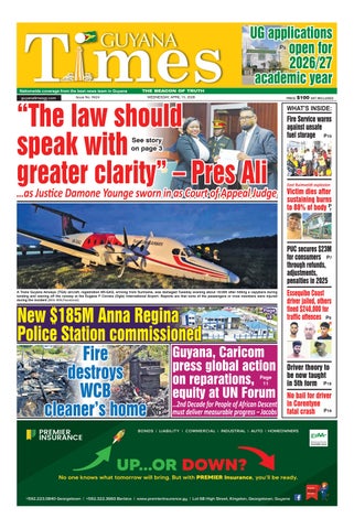 Guyana Times - Wednesday, April 15, 2026