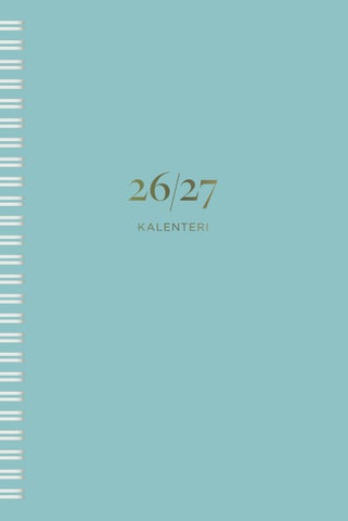 Salminen, Sita: Sitan pikkukalenteri 2026–2027 (Kosmos)