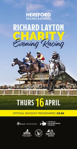 Hereford Racecard - Thursday 16th April 