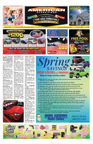 American Classifieds of Omaha, Lincoln and surrounding ares