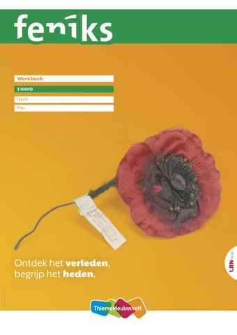 Feniks 3 havo - werkboek - hoofdstuk 1 