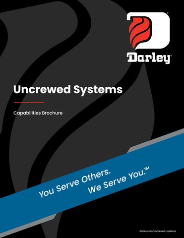 Darley UxS Capabilities and Partners Brochure