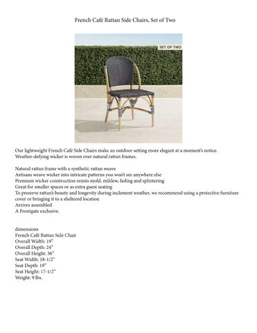 marissajanamagginetti.com A.F. MAIN TERRACE 椅 型录 第 16 页