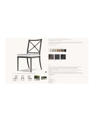 marissajanamagginetti.com A.F. MAIN TERRACE 椅 型录 第 4 页