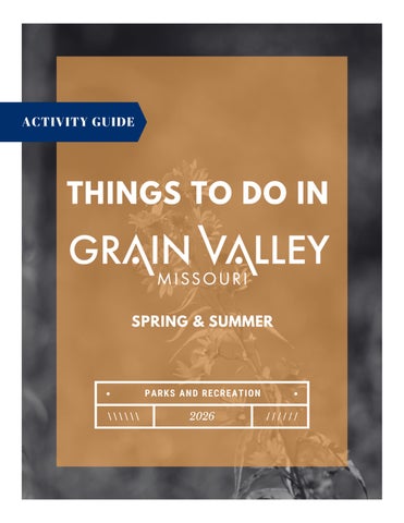 Activity Guide Summer 2026 