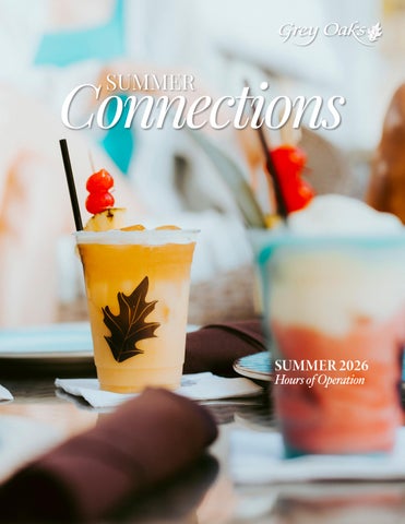 Grey Oaks Country Club Summer Connections 2026