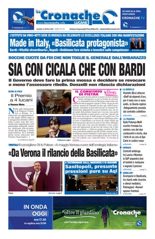 Cronache del 16 aprile 2026