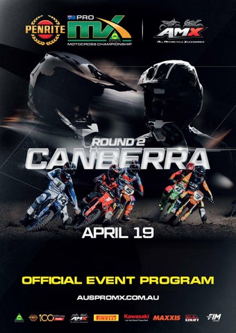 2026 Penrite ProMX Championship presented by AMX Superstores Round 2: Canberra, April 19