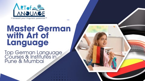 Top German Language Institute in Deccan, Kothrud & Shivajinagar