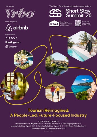 Short Stay Summit 2026 Event Guide