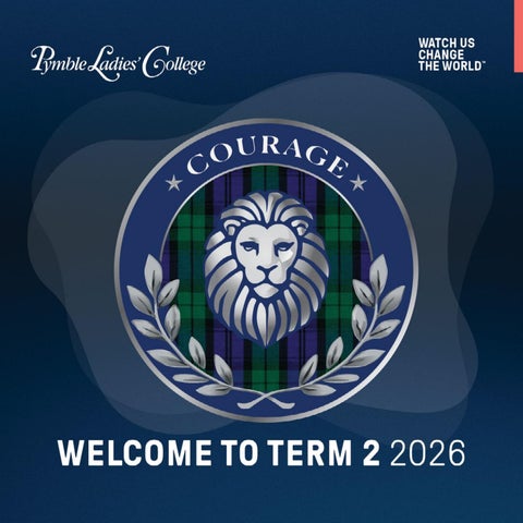 Welcome to Term 2 2026