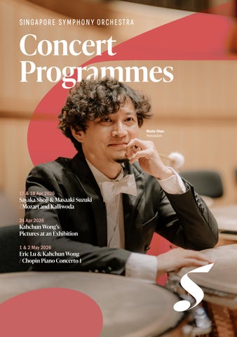 Singapore Symphony Orchestra Apr-May 2026