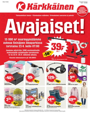 Kärkkäinen mainoslehti - Seinäjoen alue 17/2026