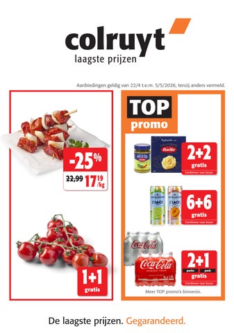 Colruyt Laagste Prijzen - Folder