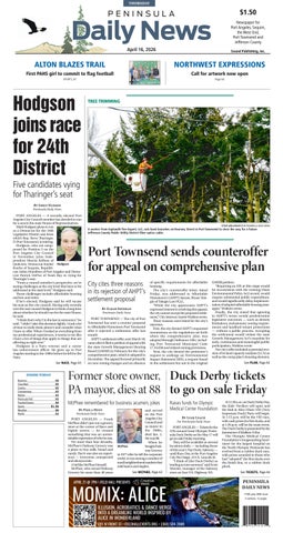 Peninsula Daily News, Jefferson County, April 16, 2026